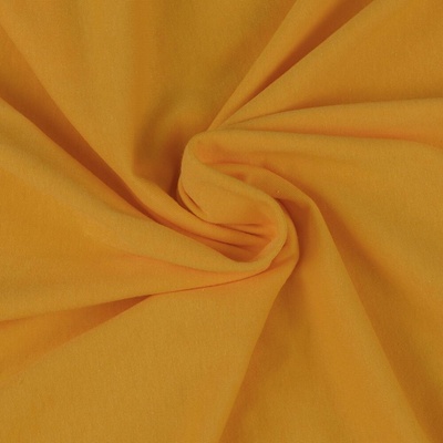 Kvalitex Jersey Prostěradlo sytě žluté 220x200