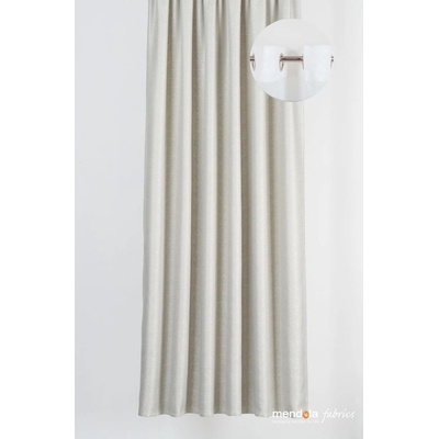 Mendola Fabrics Béžový závěs 140x260 cm Teorema – Mendola Fabrics