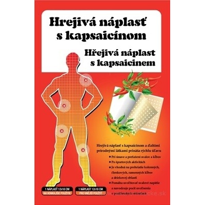 Liečivé rastliny, s.r.o. HŘEJIVA Náplast s kapsaicinem 1 ks
