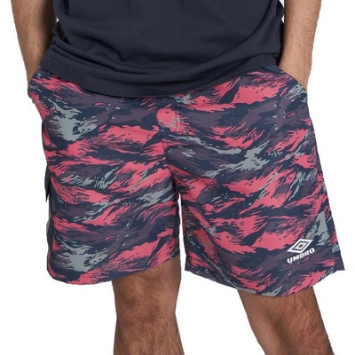 Umbro Бански гащета Umbro Resort Beach swimming shorts - Blue (Indian Ink / Pink Lift)