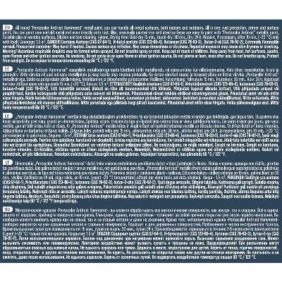 Pentacolor Aerosolová farba s kovaným efektom 400 ml strieborná