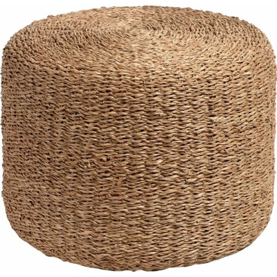 Puf z přírodních vláken Kave Home Someina 40 cm