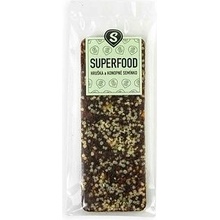 Svět plodů Superfood tyčinka hruška a konopné semienko 50 g