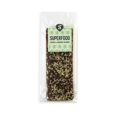 SVĚT PLODŮ Superfood tyčinka hruška a konopné semienko 50 g