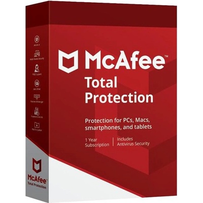 McAfee Total Protection - 5 lic. 2 roky (MCATP005U2N)