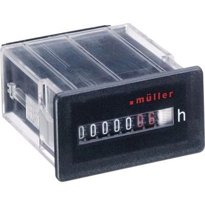Počítadlo prevádzkových hodín Müller BW 30.18 230V 50Hz 20306