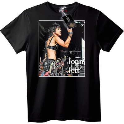 NOONEBRAND Тениска Легенда на Joan Jett - 6XL, Black