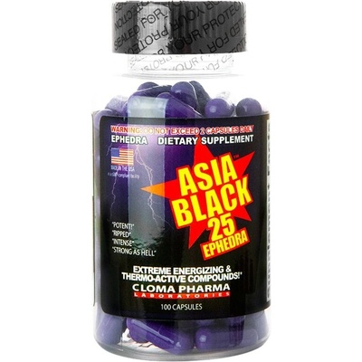 Cloma Pharma Asia Black 100 kapsúl