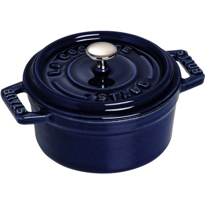 Staub Кръгла тенджера за готвене, тъмно син O 10 cm Staub (ST1101091)