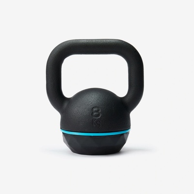 DOMYOS liatinový s gumenou základňou 8 kg