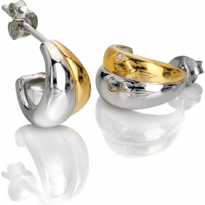 Hot Diamonds Stříbrné náušnice Droplet DE872