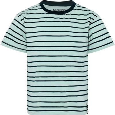 Didriksons Детска тениска Didriksons Kid's Mynta T-Shirt 4 T-shirt - Le Rand Multi Blue - размер 90 (704-5795-0112)