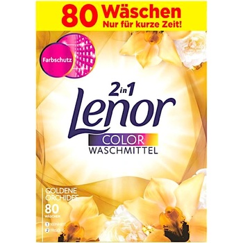 Lenor 2v1 Color Gold Orchid prací prostředek 5,2 kg 80 PD