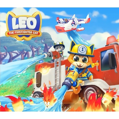 Leo the Firefighter Cat