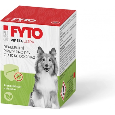PHC Fyto pipeta ULTRA pre psov 10-20 kg 3 x 10 ml