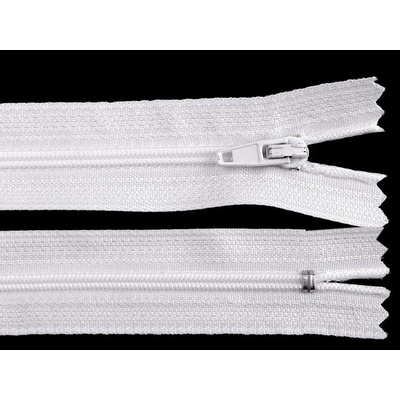 Spirálový zip No 3 délka 18 cm autolock Varianta: 101 bílá, Balení: 1 ks