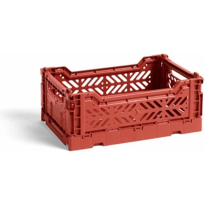 HAY Úložný box Crate S terracotta