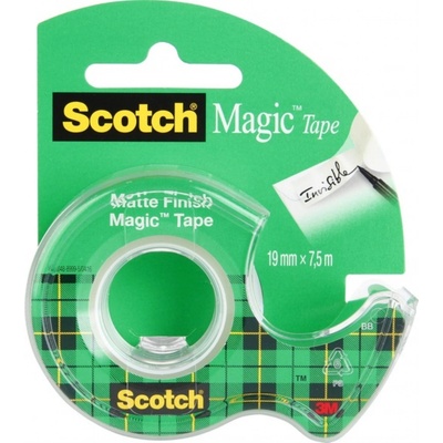 Scotch Lepiaca páska Magic so zásobníkom 19 mm x 7,5 m