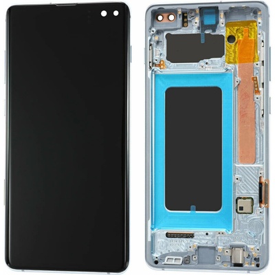 LCD Displej + Dotykové sklo + Rám Samsung Galaxy S10 Plus G975F - originál