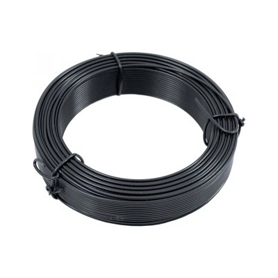 Vázací drát poplastovaný, antracit, průměr 2,0 mm, 50 m, Zn+PVC