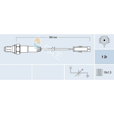 Lambda sonda FAE 77101