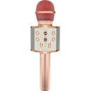 Izoxis 22190 Karaoke bluetooth mikrofón svetlo ružová