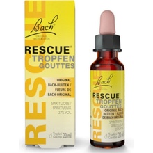 Bachovy originální květové esence Krízové kvapky Rescue Remedy s alkoholom 20 ml