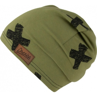 Drexiss čepka CROSS Khaki Dětská