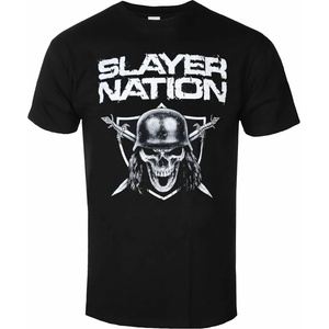 ROCK OFF мъжка тениска Slayer - Nation World Tour 2015 - ЧЕРЕН - ROCK OFF - SLAY01001A238-1