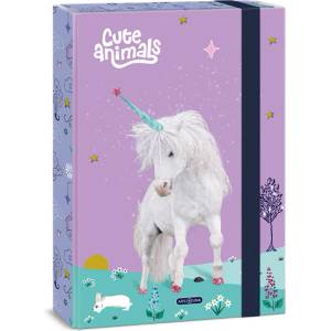Ars Una Cute Animals Unicorn 25 (5448) А4 кутия за книжки 50854486 (50854486)