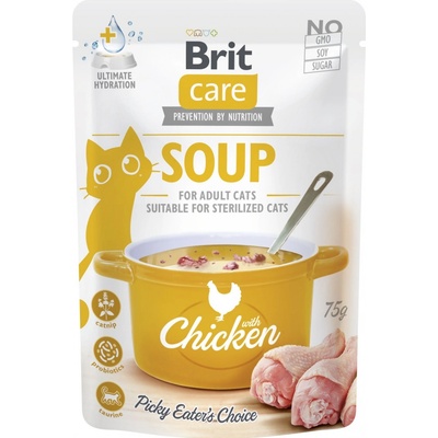 Brit Care Cat Soup Chicken 75 g