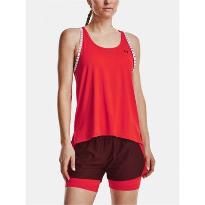 Under Armour Červené sportovní tílko UA Knockout Tank&