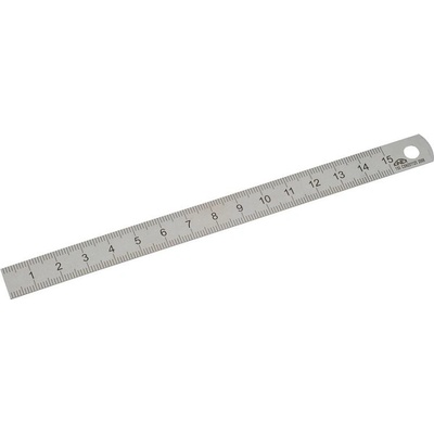 KINEX K-MET 1022-0 měřítko ocelové tenké 150mm, síla 0,5mm