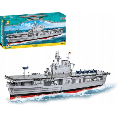 Cobi 4815 Americká letecká loď USS Enterprise CV-6, 1: 300, 2510 k – Zboží Dáma