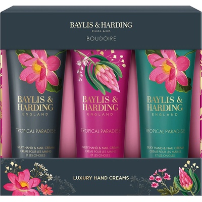 Baylis & Harding Boudoire krém na ruce a nehty 3x50 ml