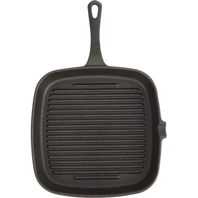 KitchenCraft Litinová pánev čtvercová 23 cm