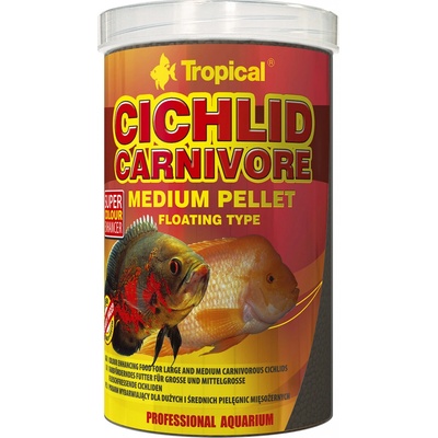 Tropical Cichlid Carnivore Medium Pellet 1 l, 360 g