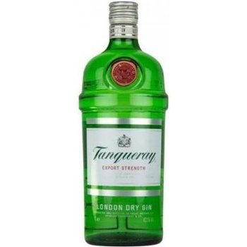 Tanqueray Export Strength London Dry Gin 43,1% 0,35 l (holá láhev)