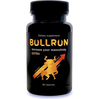 Different Company Bullrun Extra doplnok podporujúci erekciu na potenciu erekciu 30 kapsúl