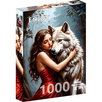 Enjoy Dívka a vlk 1000 dílků