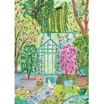 Pieces & Peace - Puzzle Dog in the garden - 1 000 piese