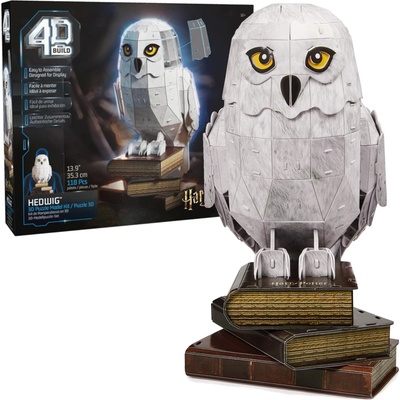4D BUILD 3D Puzzle Harry Potter: Hedvika 118 ks