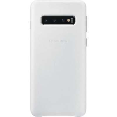 Samsung Galaxy S10 G973 Leather cover white (EF-VG973LWEGWW)