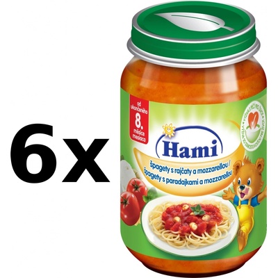 Hami Špagety s rajčaty a mozzarelou 6 x 200 g