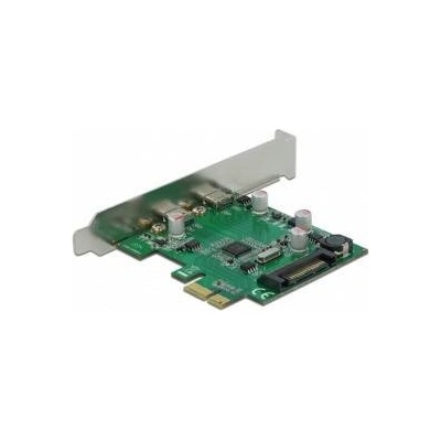 Delock PCIe x1 > 2x extern SuperSpeed USB 3.2 Gen 1