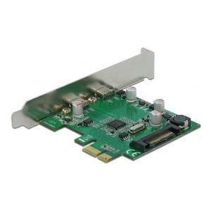 Delock PCIe x1 > 2x extern SuperSpeed USB 3.2 Gen 1