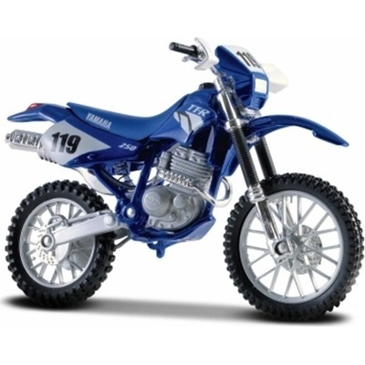 Maisto Yamaha TT-R 250 Modrá 1:18