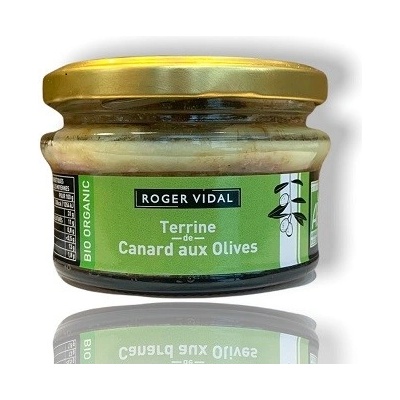 Francúzsko Bio kačacia terina s olivami 130 g