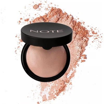 Note Cosmetique Baked Highlighter zapečený rozjasňovač 02 Sun Kiss 10 g