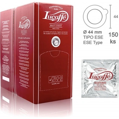 Lucaffé Decaffeinato E.S.E Pody 150 ks
